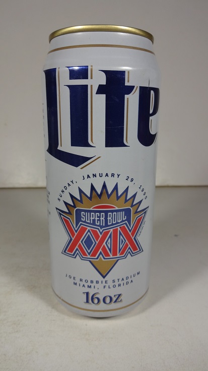 Lite Beer - Super Bowl XXIX - 16oz - Click Image to Close